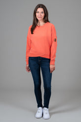 Erma Cross Hem Sweatshirt
